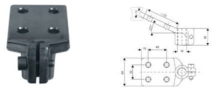 Zacisk transformatorowy MK 4/M20 (BK - 1115-810-420-000/004